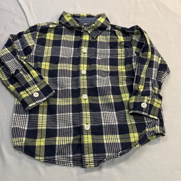 Gymboree - 18-24M - Plaid Button-Up Shirt for Kids - Picture 1 of 3